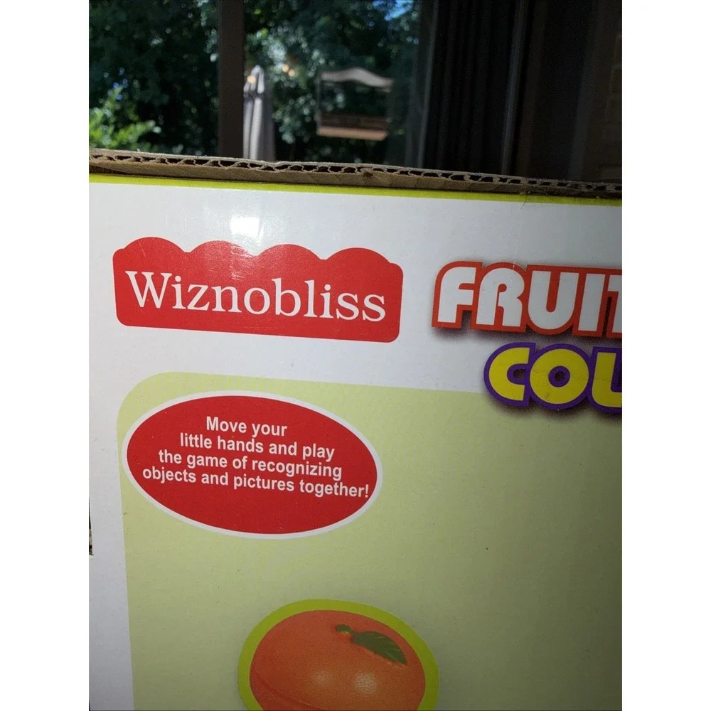 Wiznobliss Sorting Toys for Toddlers,3 in 1 Learning Education Sorting Games NEW